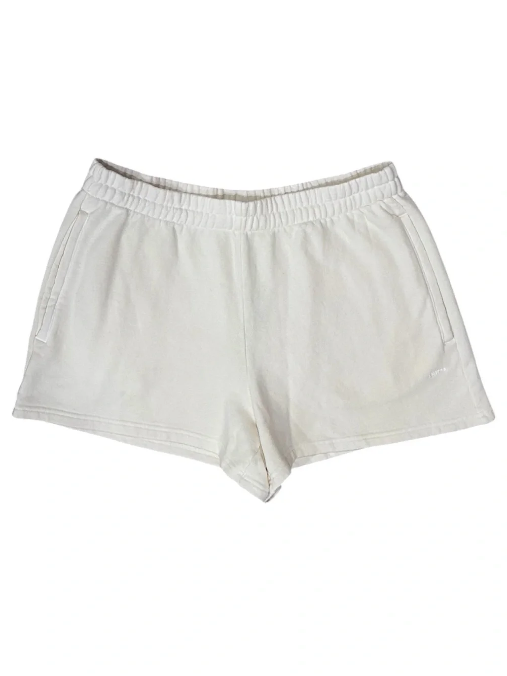 NWT RARE SKIMS French Terry Classic Shorts in Ecru